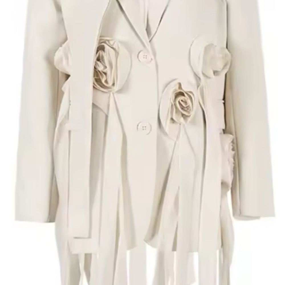 Elegant Cream Women's Jacket